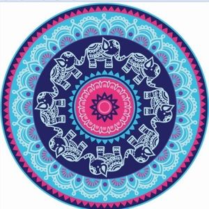 Chiffon Round Beach Towel